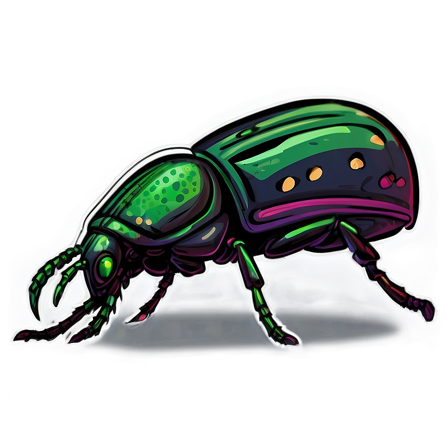 Comic Style Weevil Png 06292024