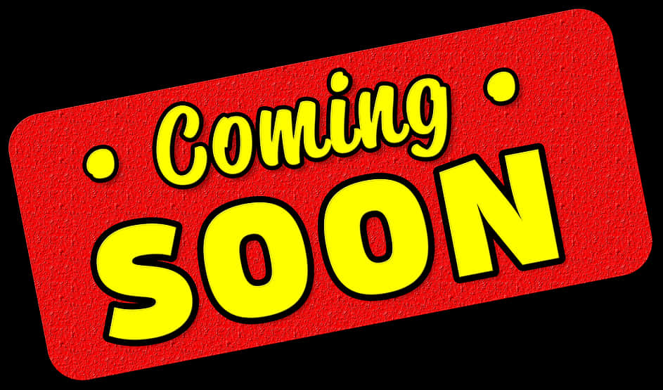 Coming Soon Announcement Banner