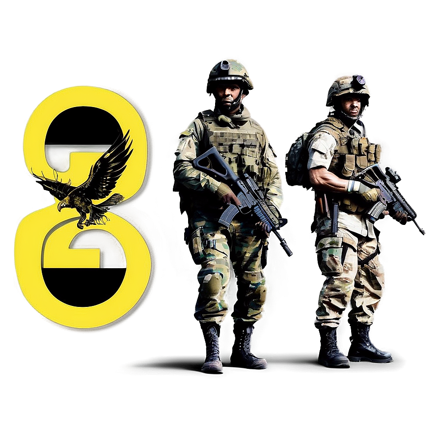 Commando Squad Soldiers Png 64