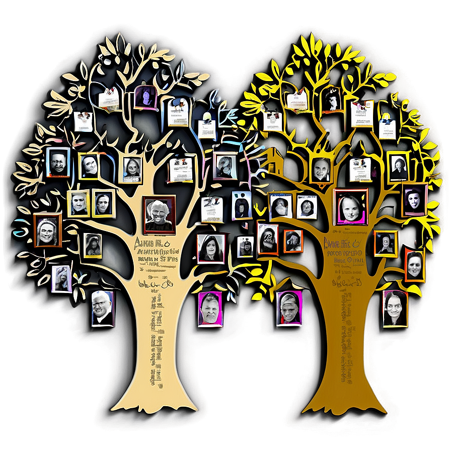 Commemorative Family Reunion Tree Png 58