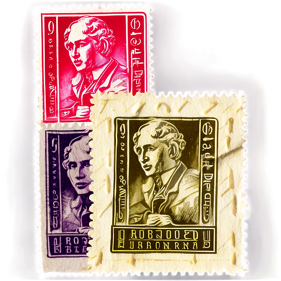 Commemorative Postage Stamp Set Png 16