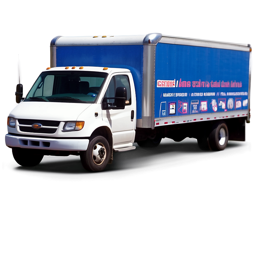 Commercial Box Truck Image Png Eia