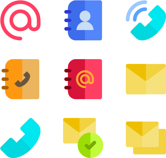 Communication Icons Set