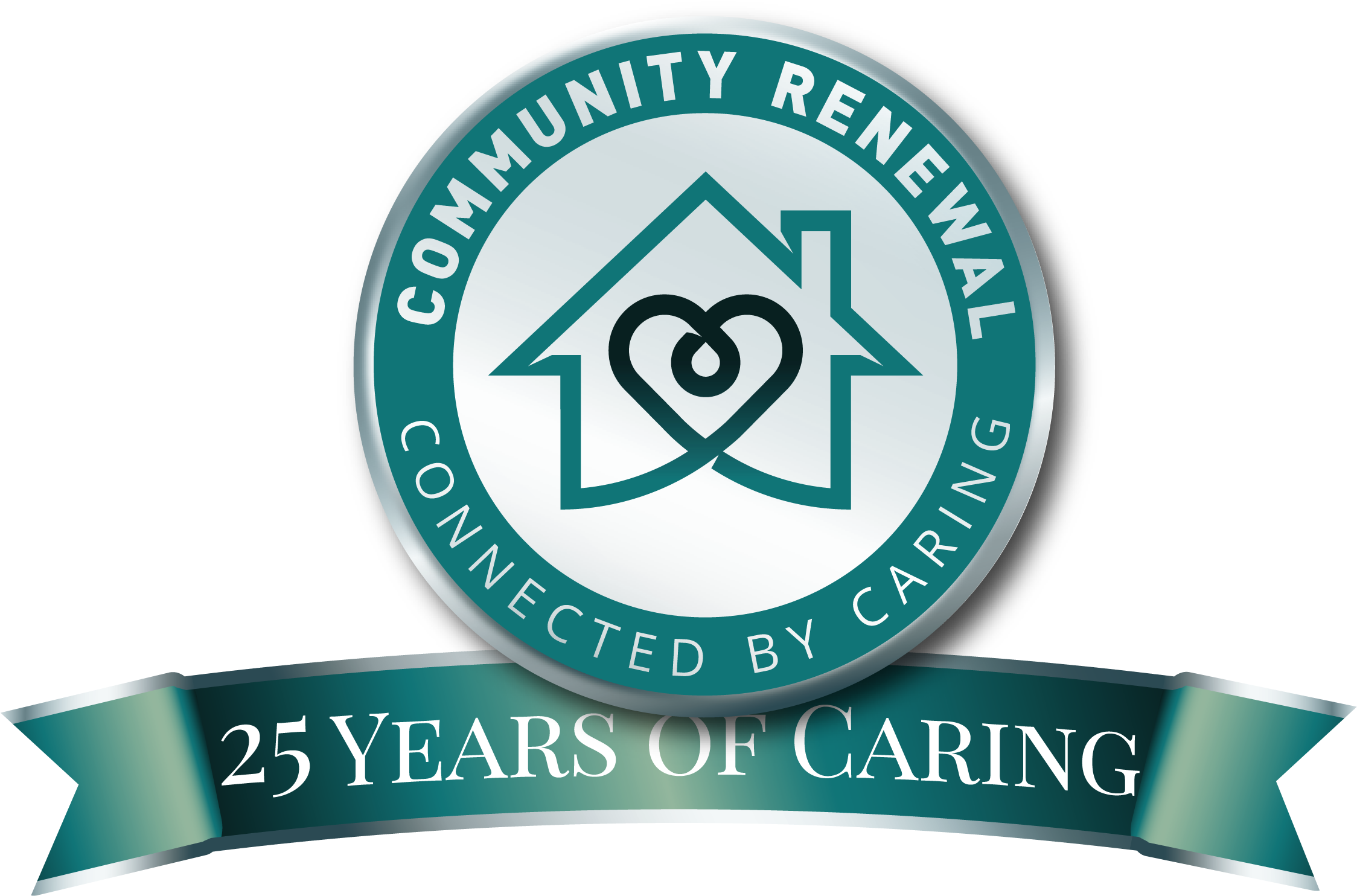 Community Renewal25 Years Anniversary Logo