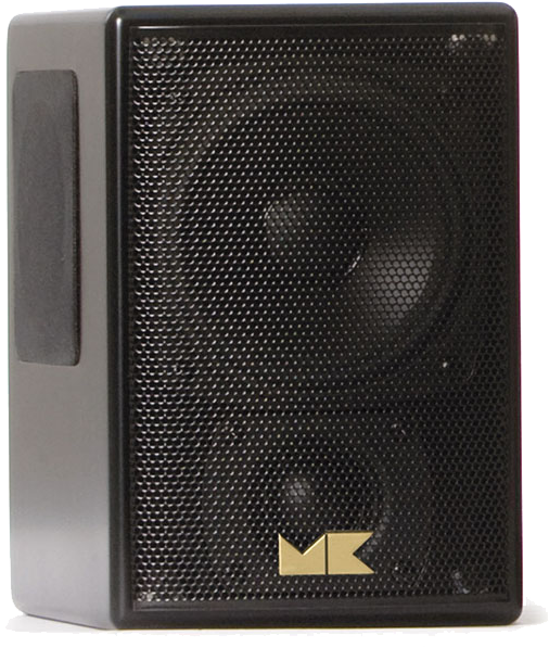 Compact Black Loudspeaker M K Brand