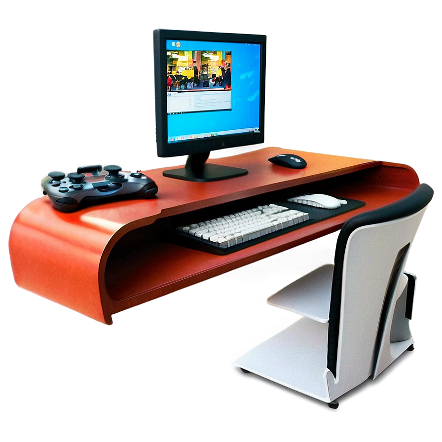 Compact Gaming Desk Space Png 73