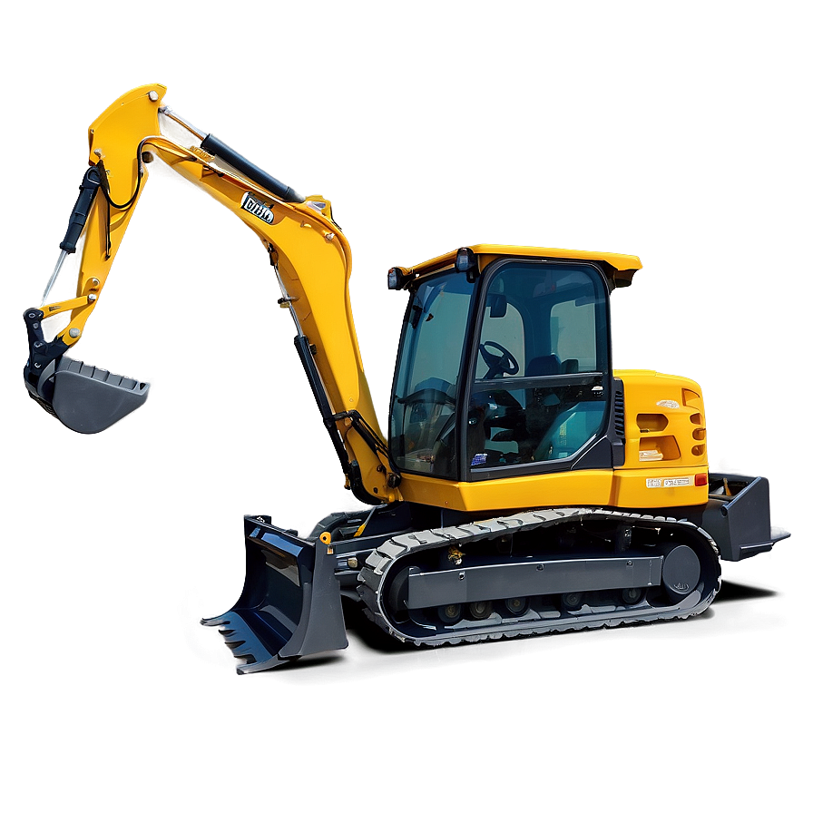 Compact Mini Backhoe Loader Png 33