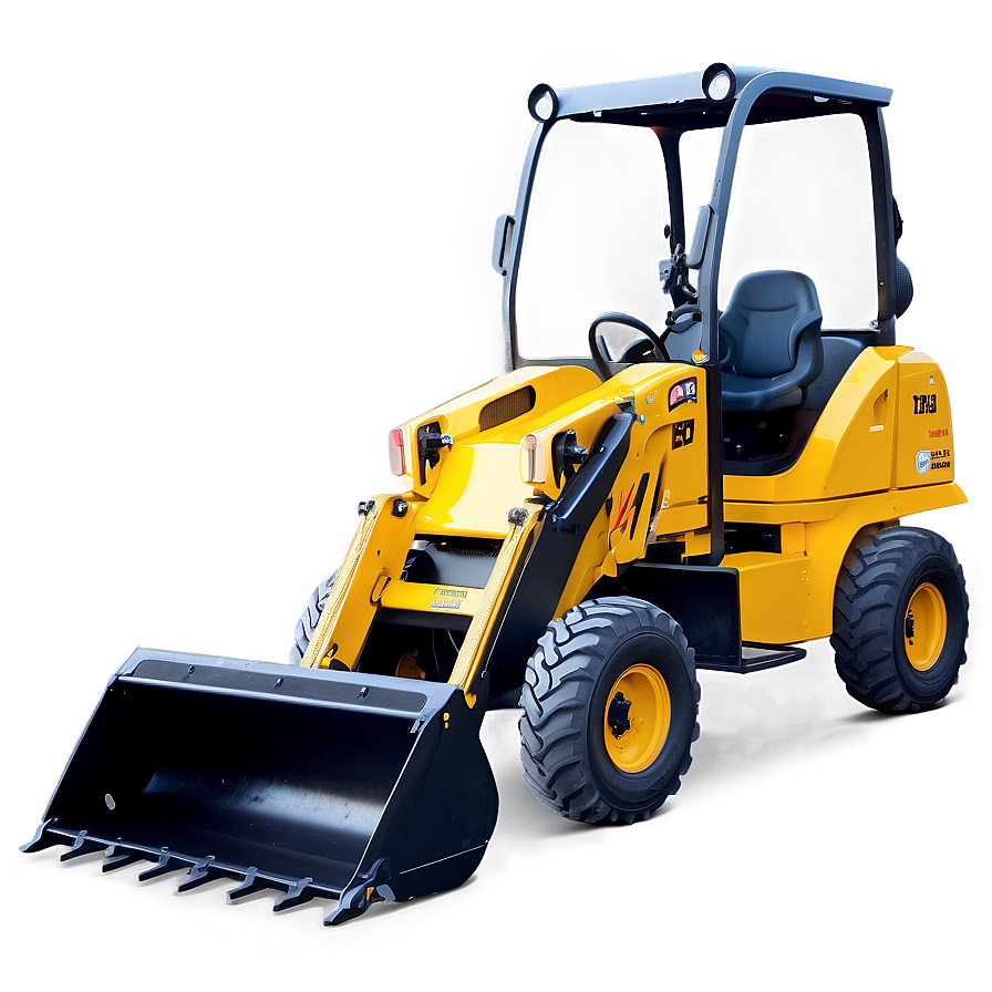 Compact Mini Backhoe Loader Png Mvo71