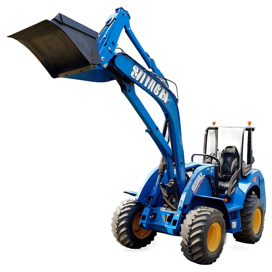 Compact Mini Backhoe Loader Png Vbv