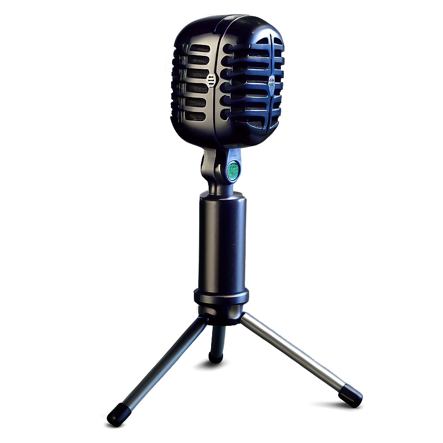 Compact Podcasting Microphone Png Ved