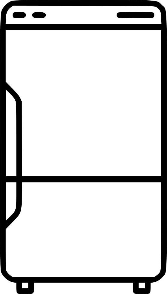 Compact Refrigerator Outline