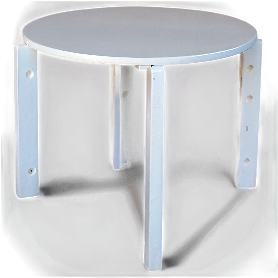 Compact White Table Png 8