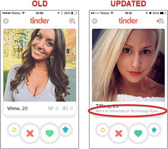 Comparisonof Dating App Profiles