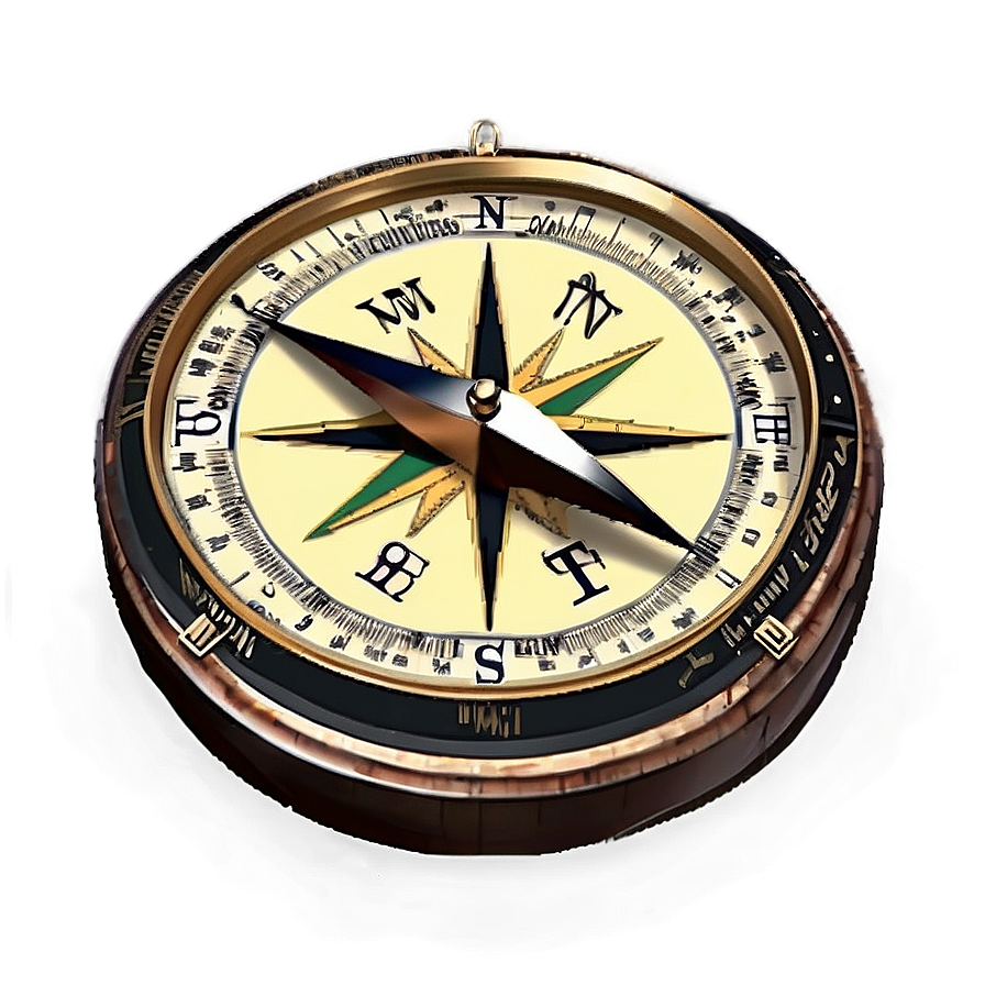 Compass In Forest Setting Png Uxw5