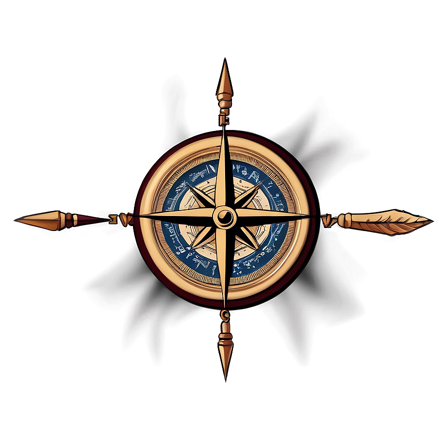 Compass Neck Tattoo Displays Png Scw