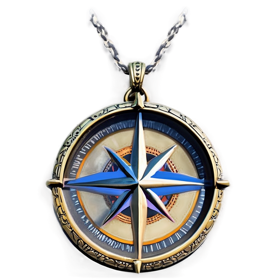 Compass Pendant Png Wbv