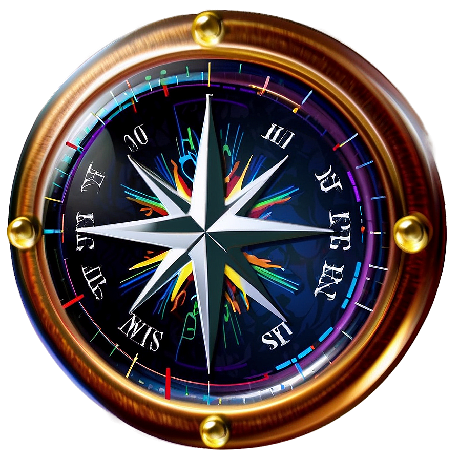 Compass Rose Direction Indicator Png 05252024