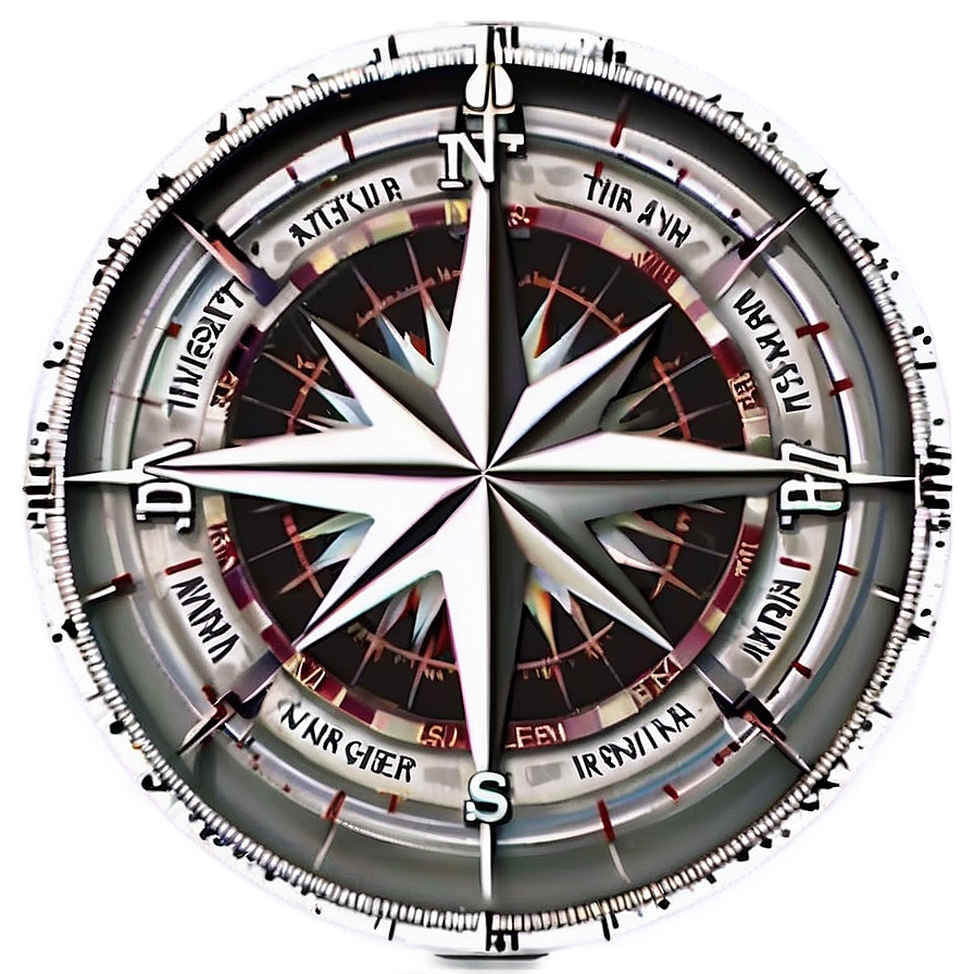 Compass Rose For World Travel Png 38