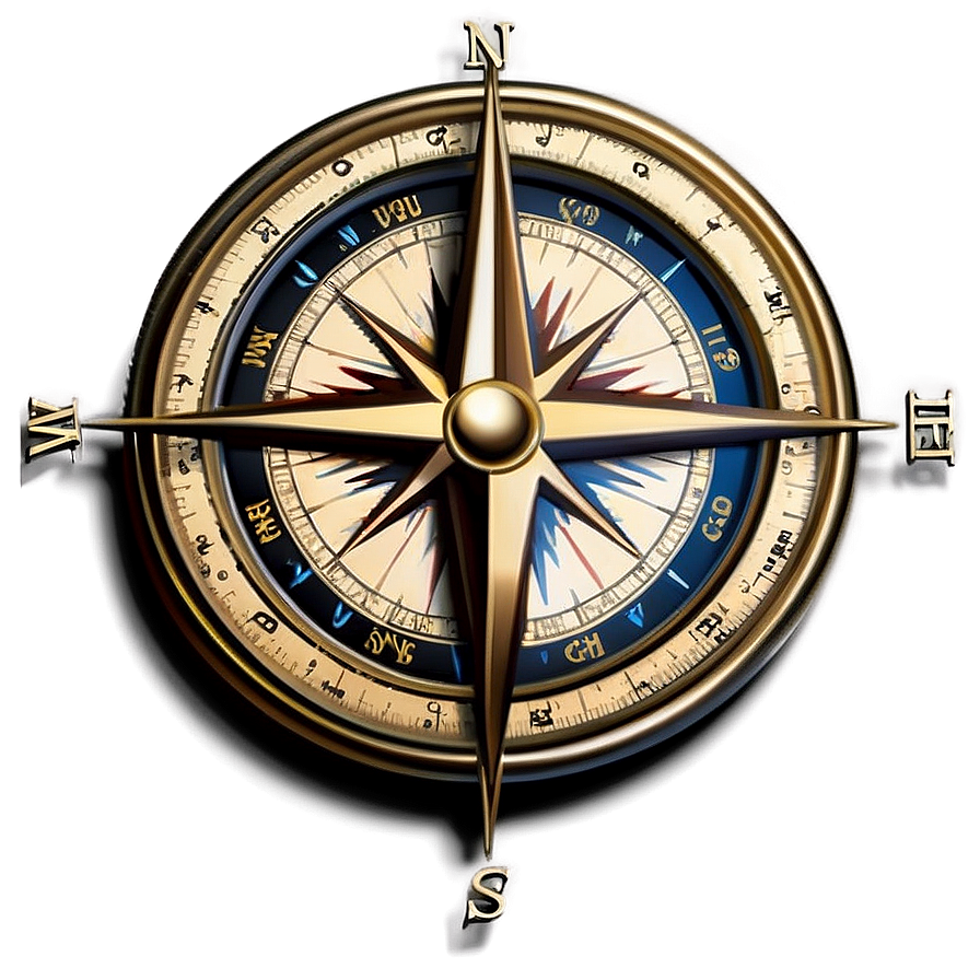 Compass Rose For World Travel Png Xyh