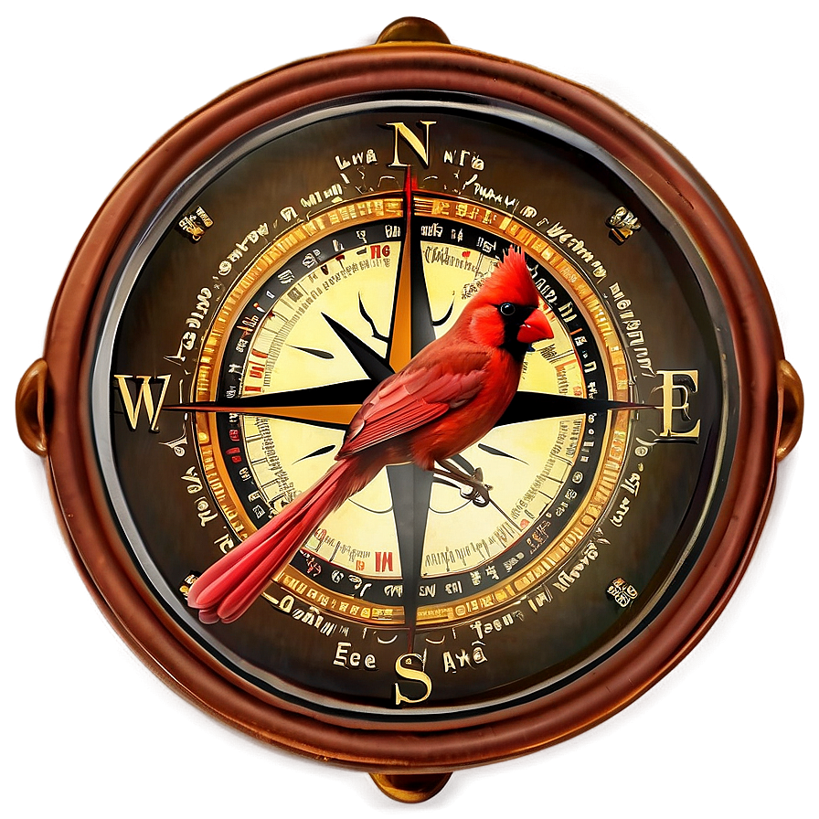 Compass With Cardinal Directions Png 05042024