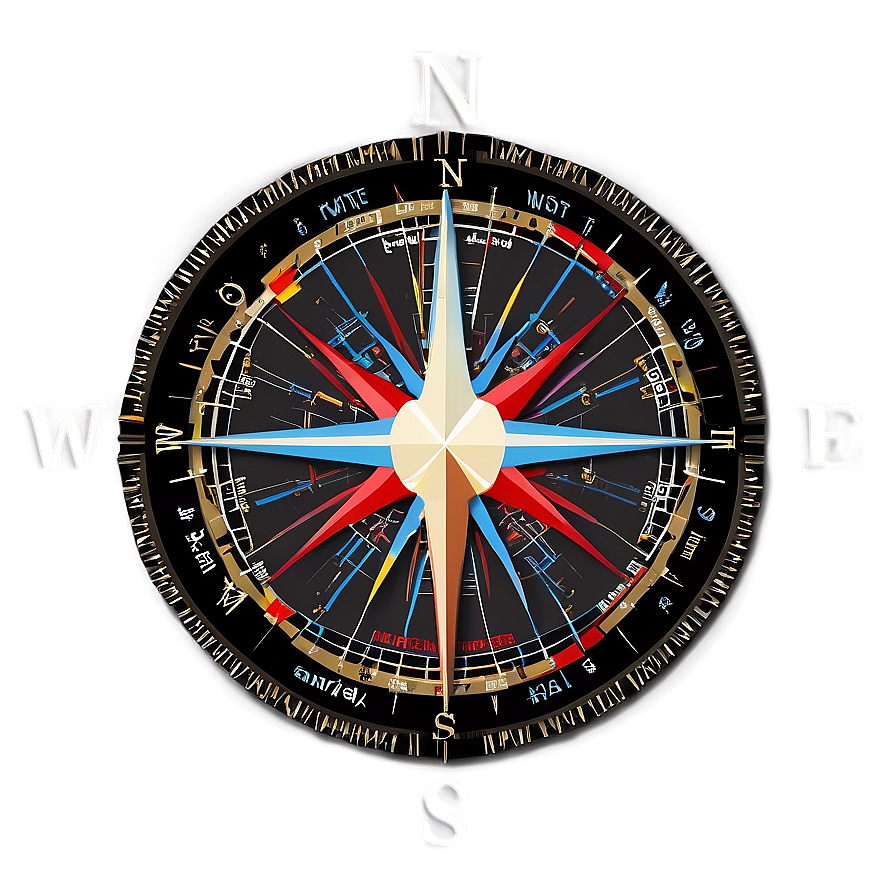 Compass With Cardinal Directions Png 28