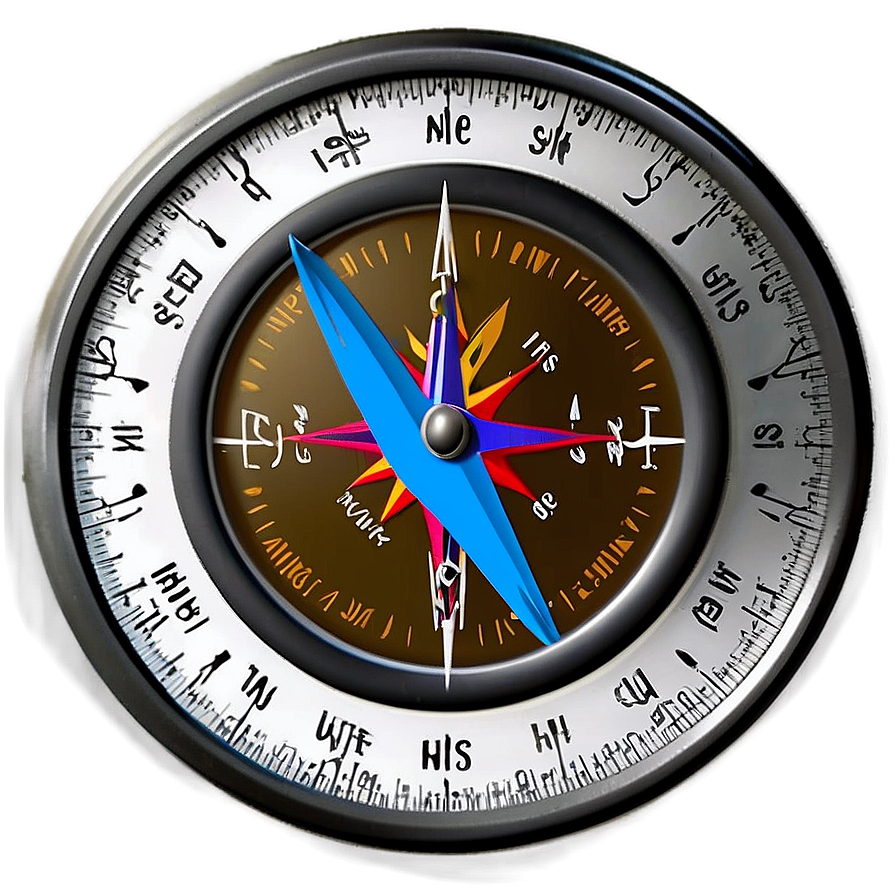 Compass With Hiking Gear Png Vkw