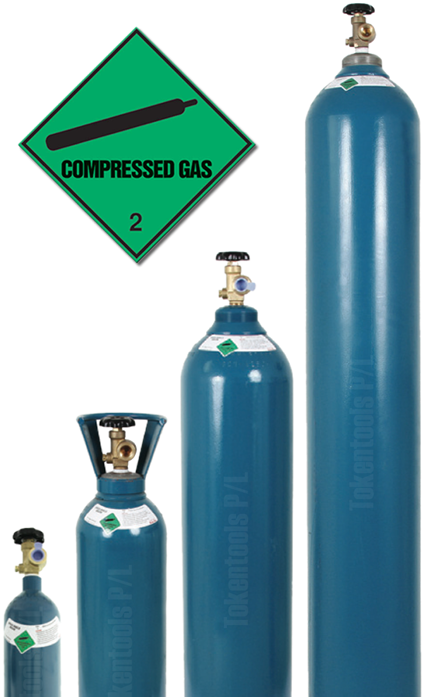 Compressed Gas Cylinders Set