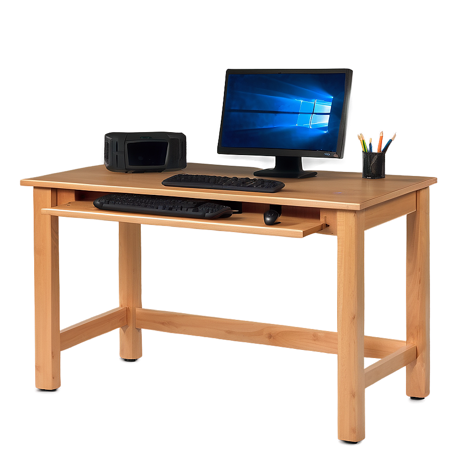 Computer Desk With Hutch Png 06262024