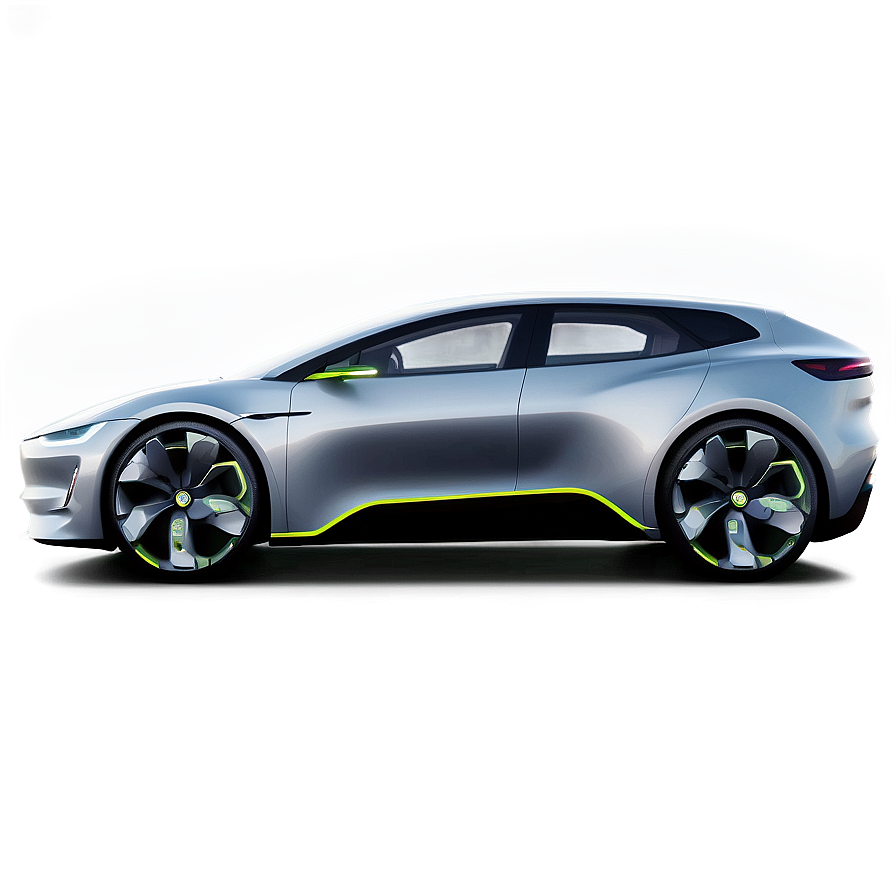 Conceptual Electric Car Design Png Gwk