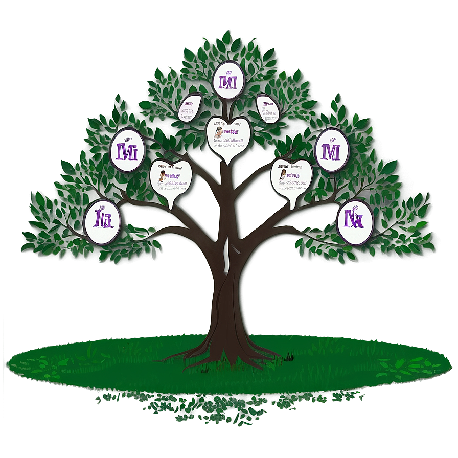 Conceptual Family Reunion Tree Png Cmv20