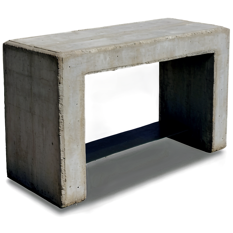 Concrete Bench Png 05232024