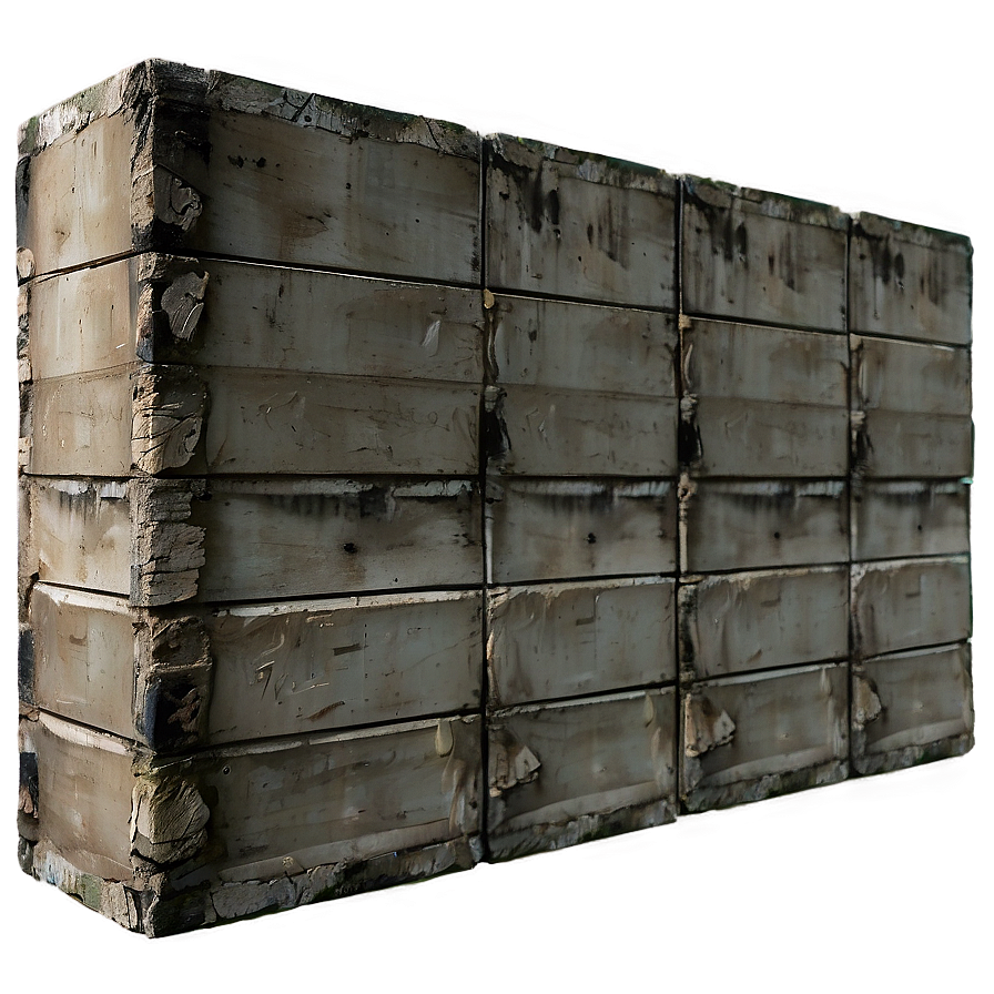 Concrete Block Wall Png 06282024