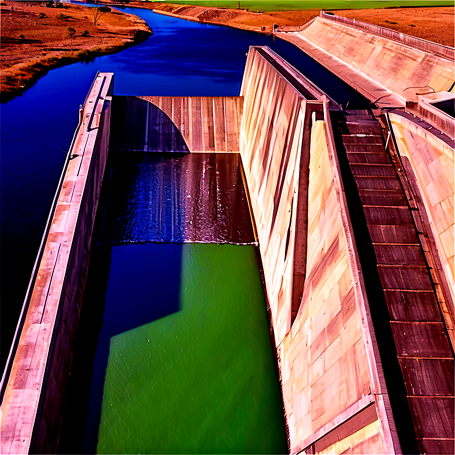 Concrete Gravity Dam View Png 06292024