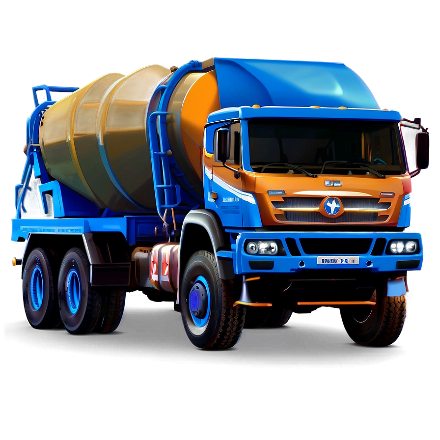 Concrete Mixer Truck Png Qjq96