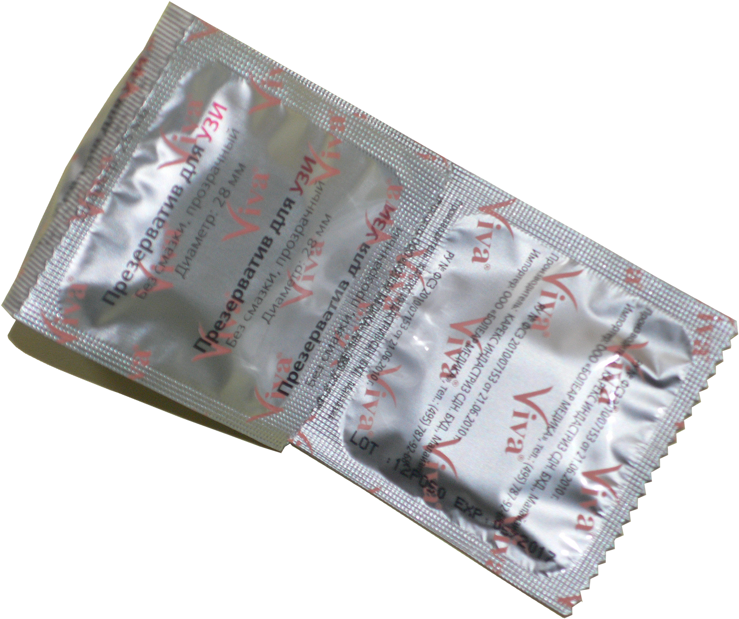 Condom Package Closeup