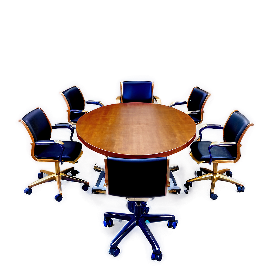 Conference Table Top View Png Mki