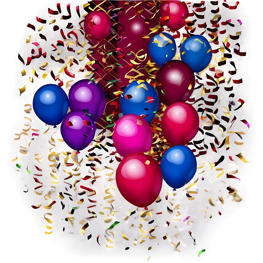 Confetti Background Png 29