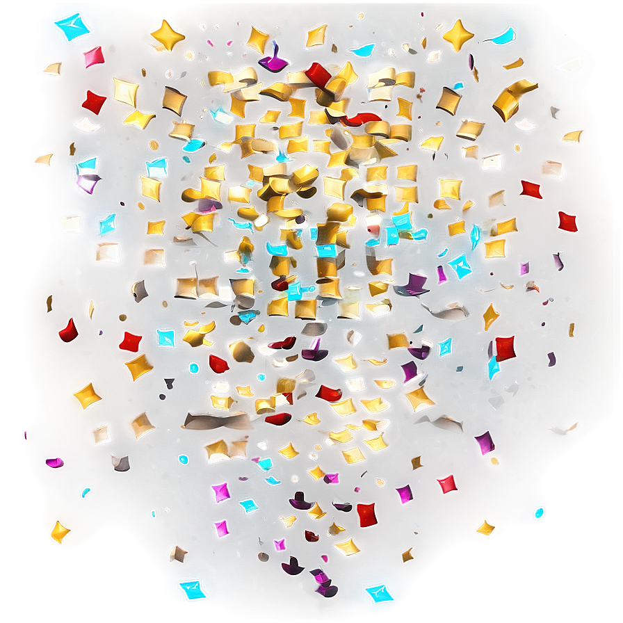 Confetti Overlay Png 84