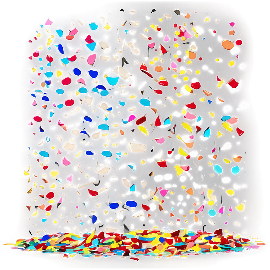 Confetti Rain Png 78