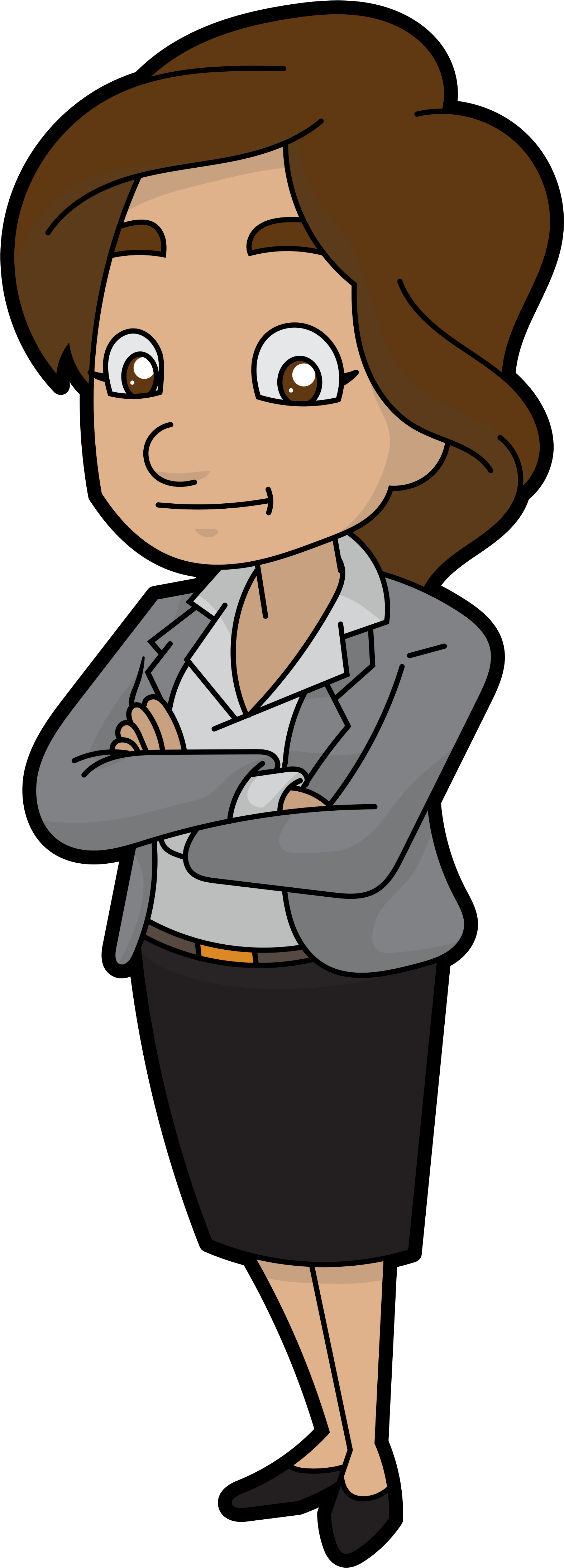Confident Cartoon Businesswoman.png
