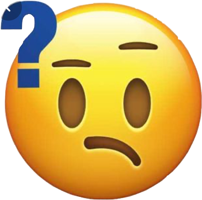 Confused Emojiwith Question Mark