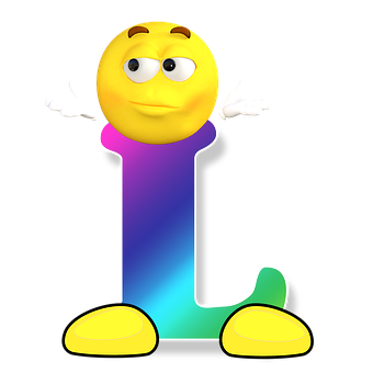 Confused Letter L Emoji