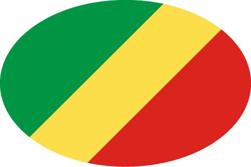 Congo Flag Graphic