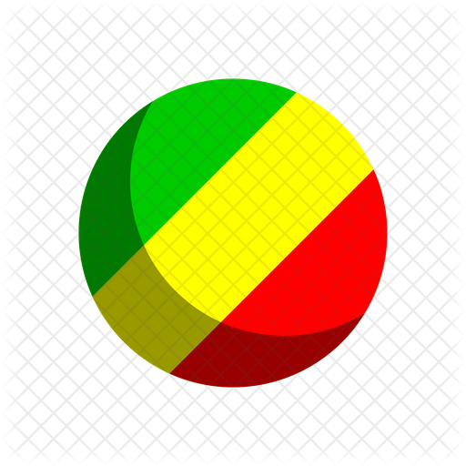 Congo Flag Graphic Ball