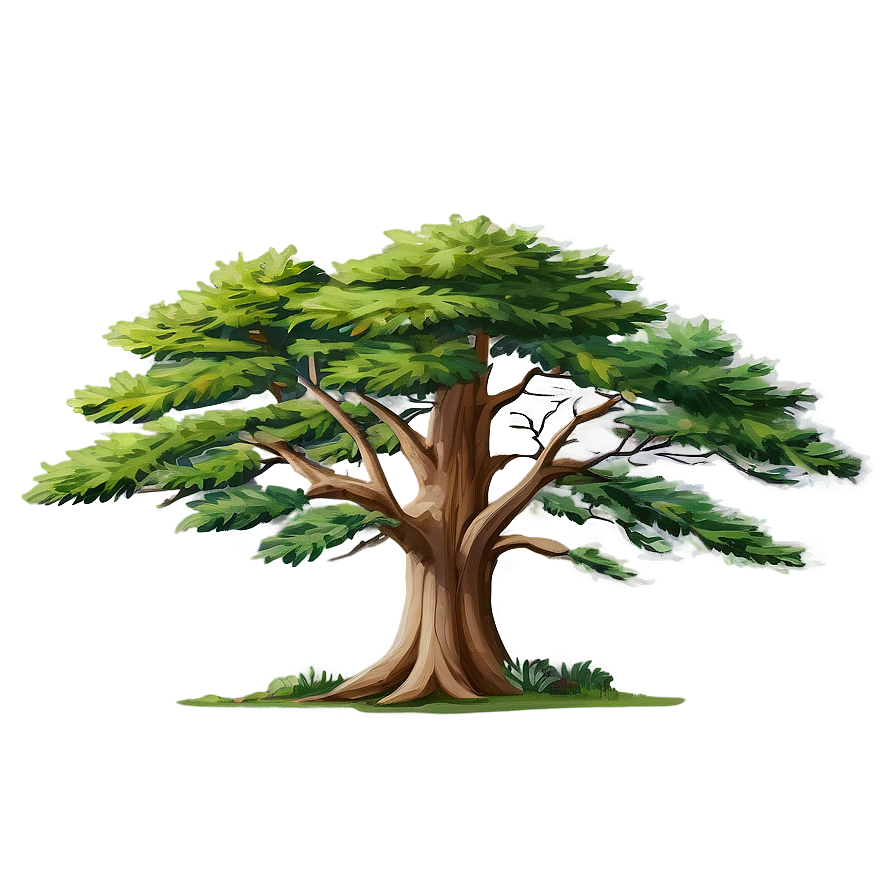 Coniferous Tree Elevation Png 06262024