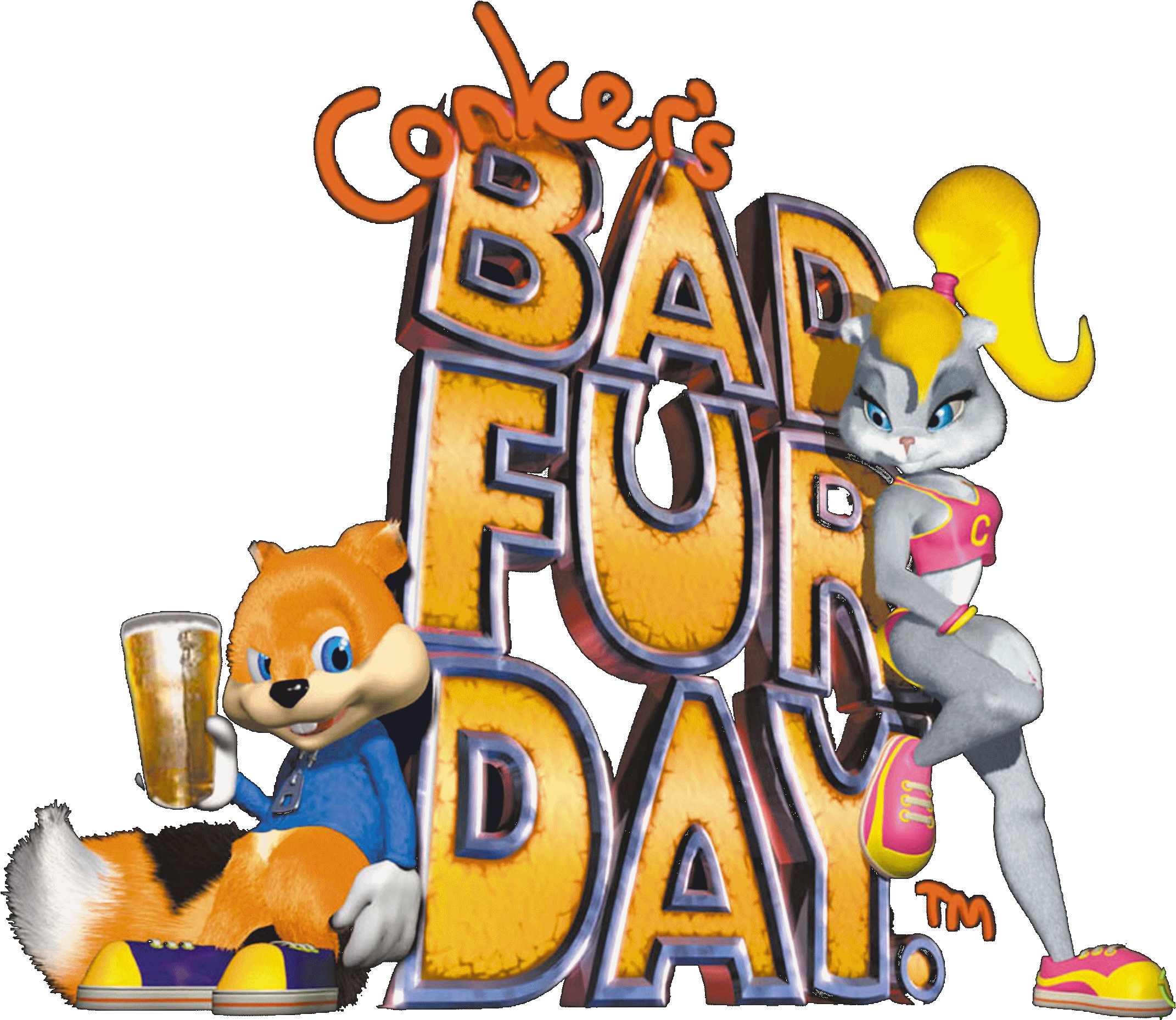 Conkers Bad Fur Day Characters