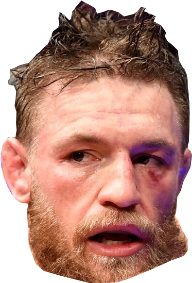 Conor Mc Gregor Intense Facial Expression