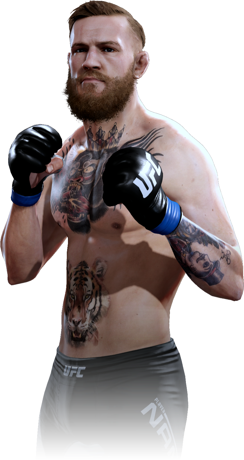 Conor Mc Gregor U F C Fighter Pose