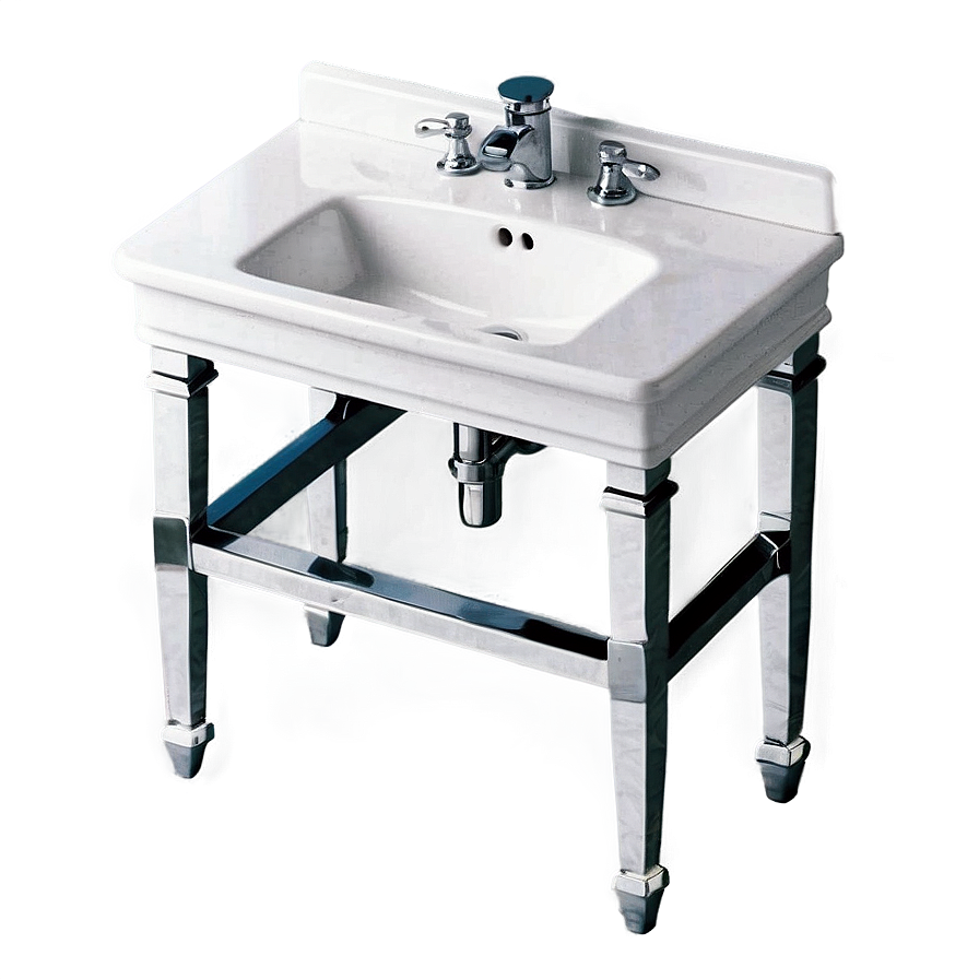 Console Bathroom Sink Png 1