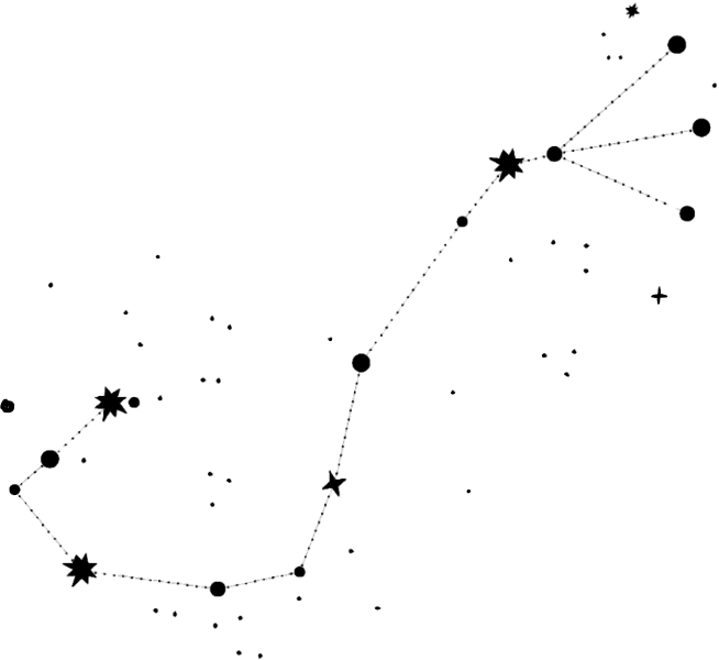 Constellation Drawing Outline